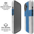 Finland Flag Distressed iPhone 16 Plus Magsafe Impact Case